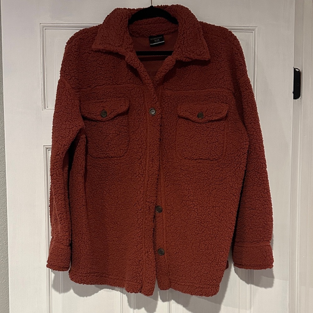 32 Degrees Women's Brick Teddy Jacket